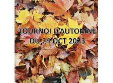 Tournoi Individuel d'automne le 24 octobre 2023