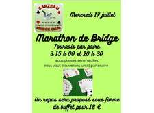 Marathon de Bridge, le 17 juillet